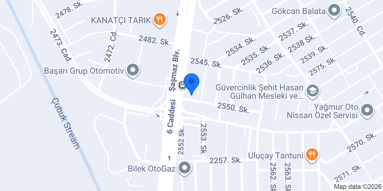 GENÇLER ISUZU konumu