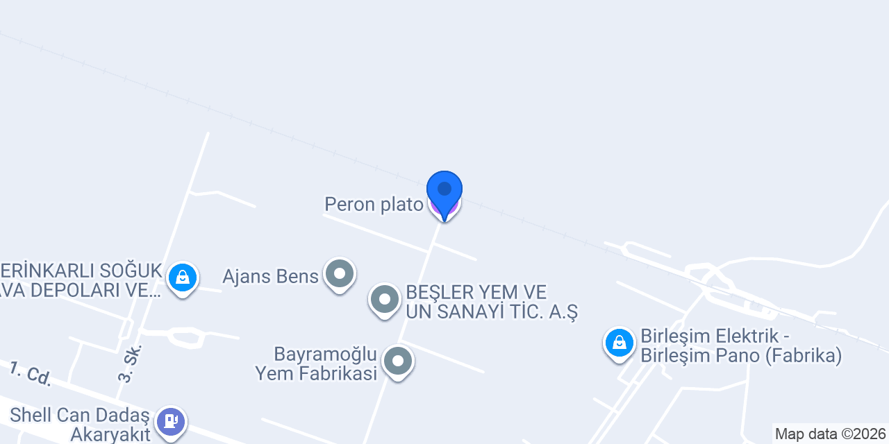 Peron plato konumu