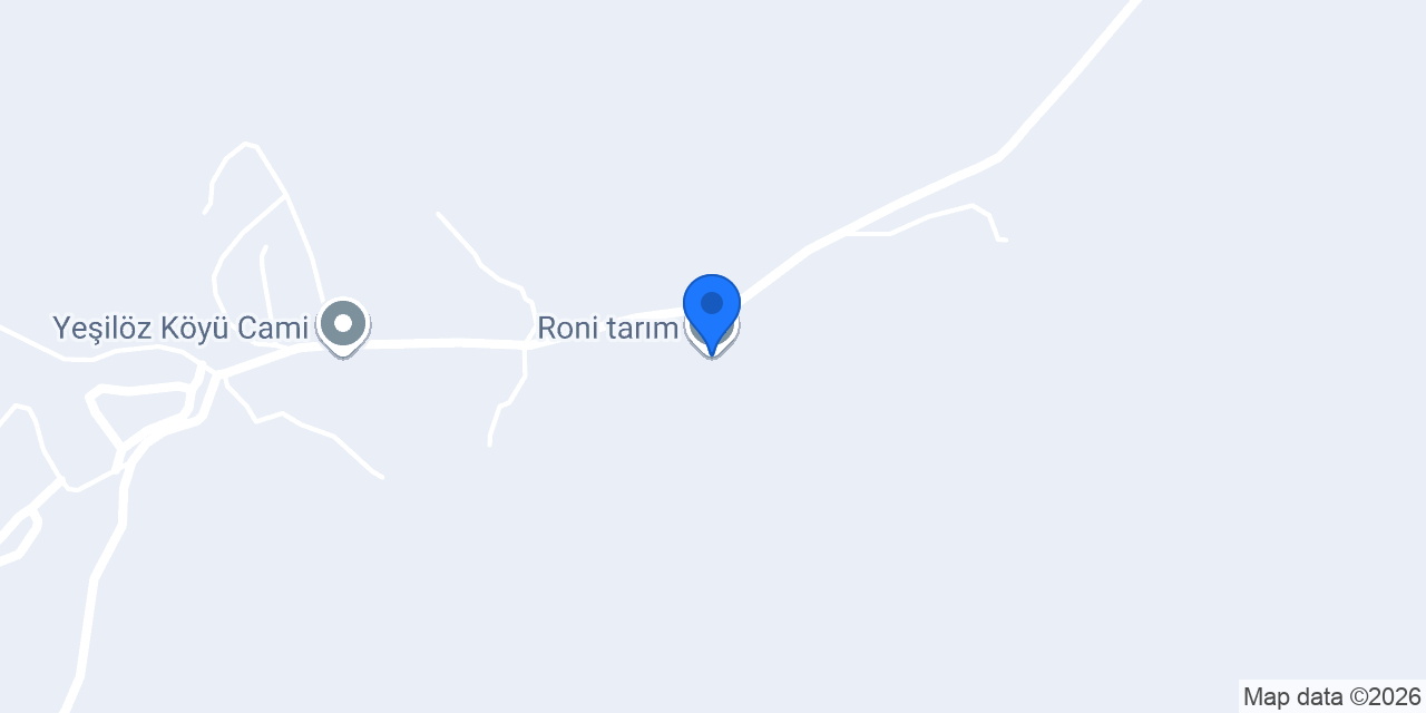 Roni tarım konumu