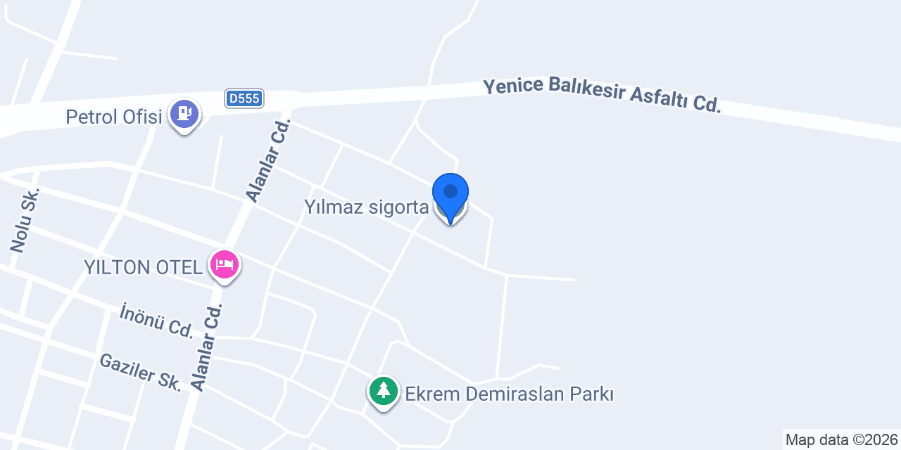 Yılmaz sigorta konumu