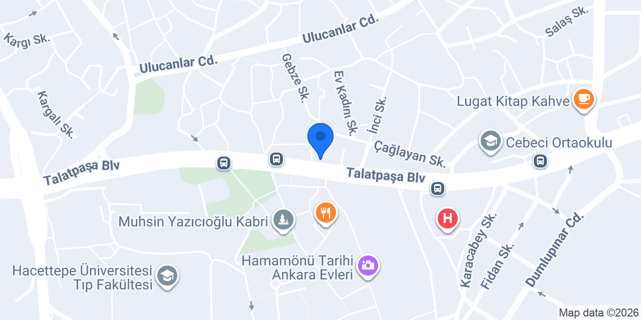 Tarihi Karacabey Hamamı konumu