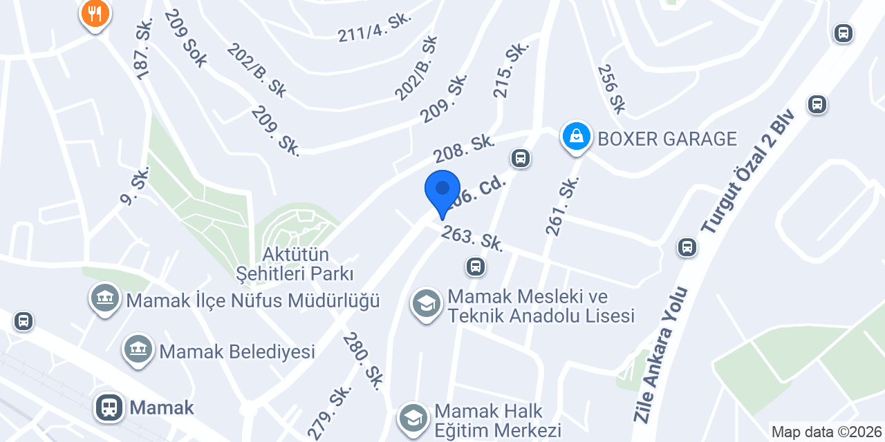 Erciyas İnşaat konumu