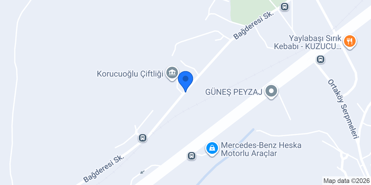 Ortaköy çiftliği konumu