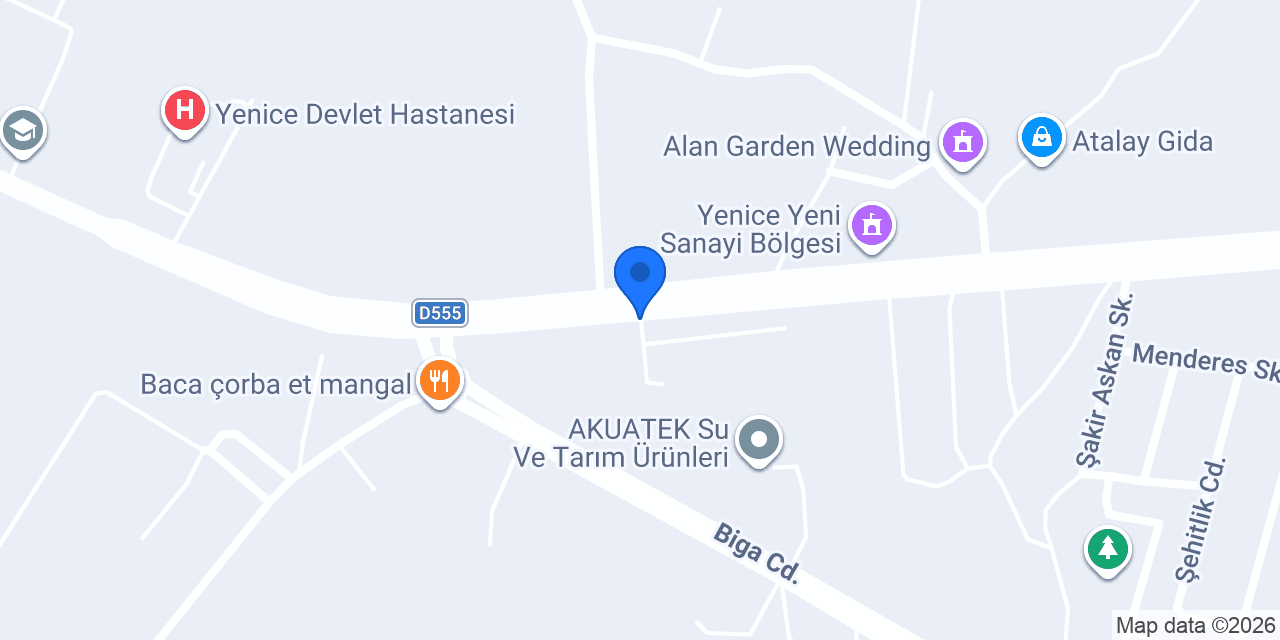 Yenice Trapez konumu