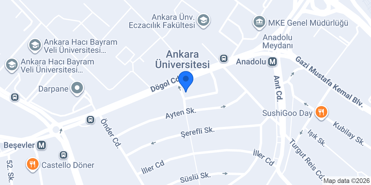 Gümüş Fırın konumu