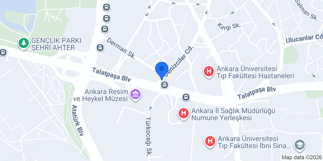 Ankara Verem Savaş Dispanseri konumu