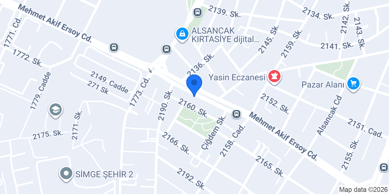 Mersoy Dekor Cam Balkon Duşakabin konumu