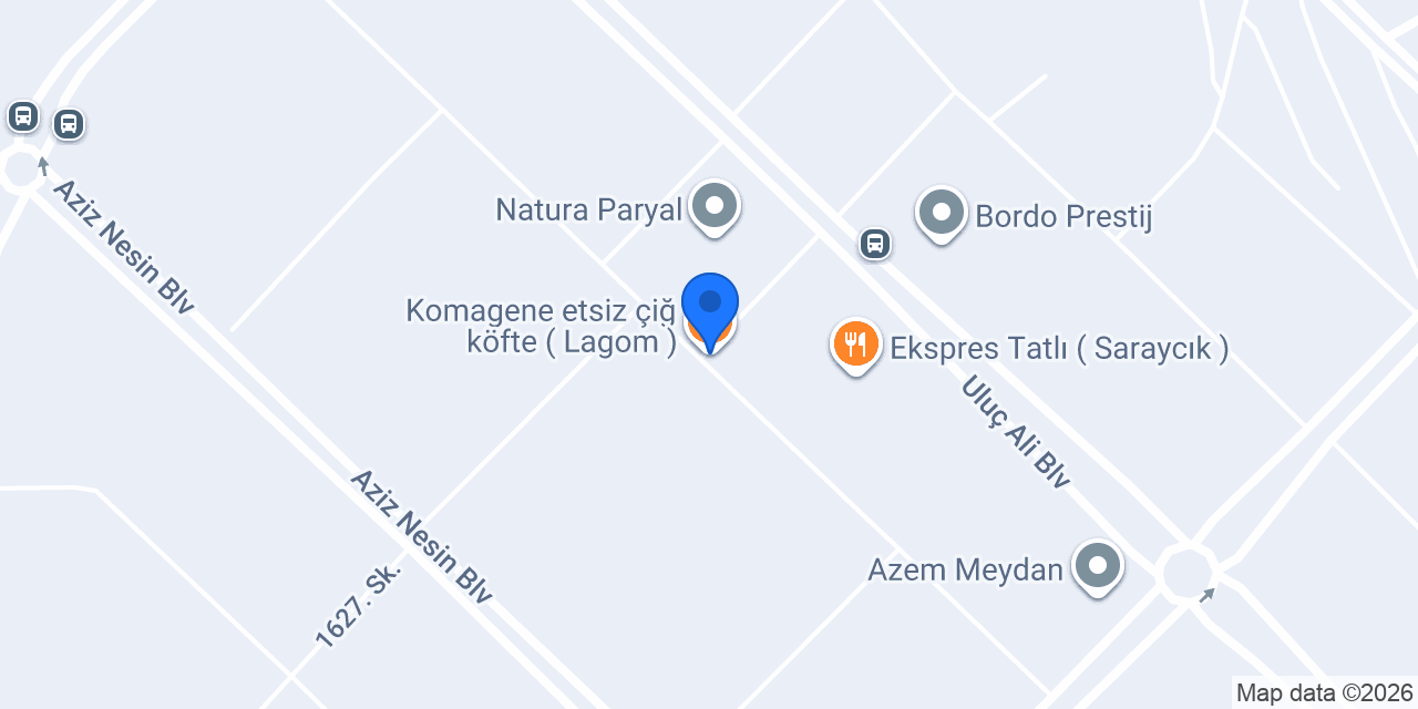 Komagene etsiz çiğ köfte ( Lagom ) konumu