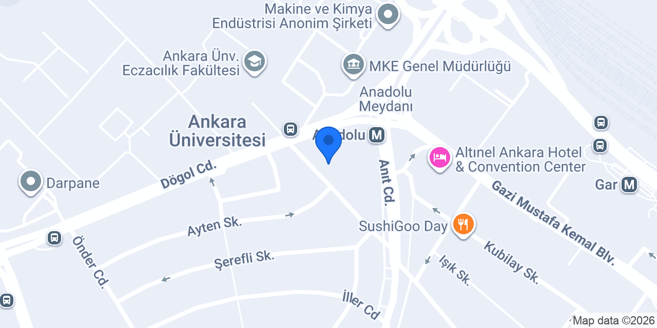 Platin Hukuk & Danışmanlık konumu