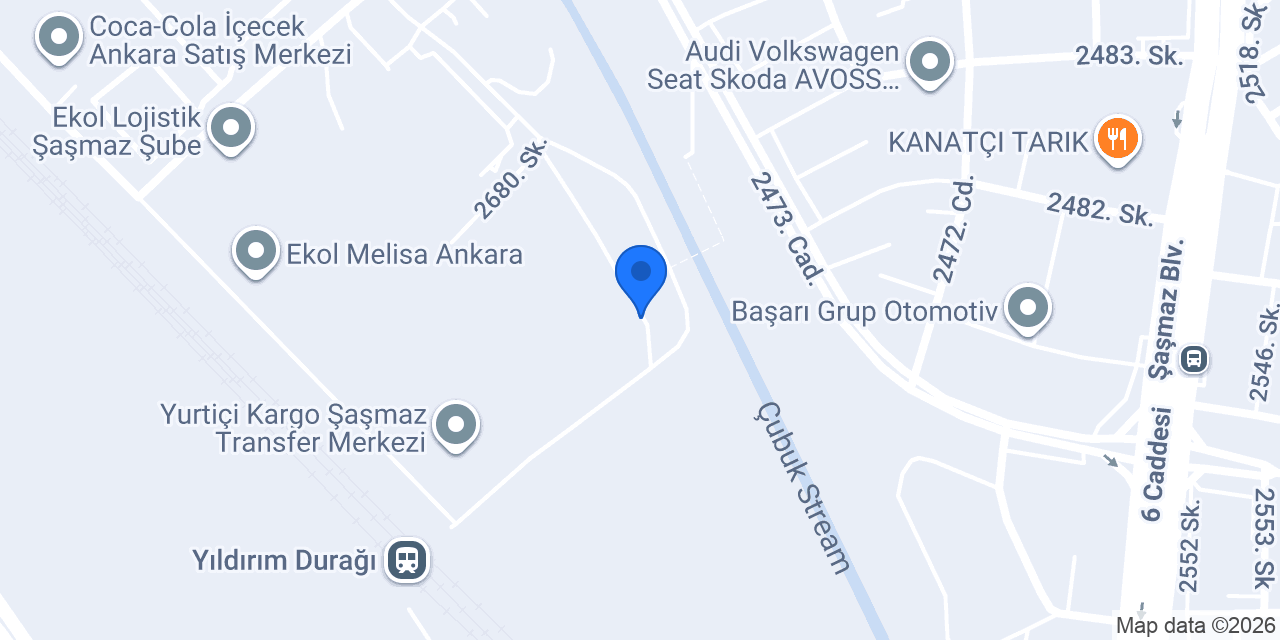 Anadolu Plastik konumu