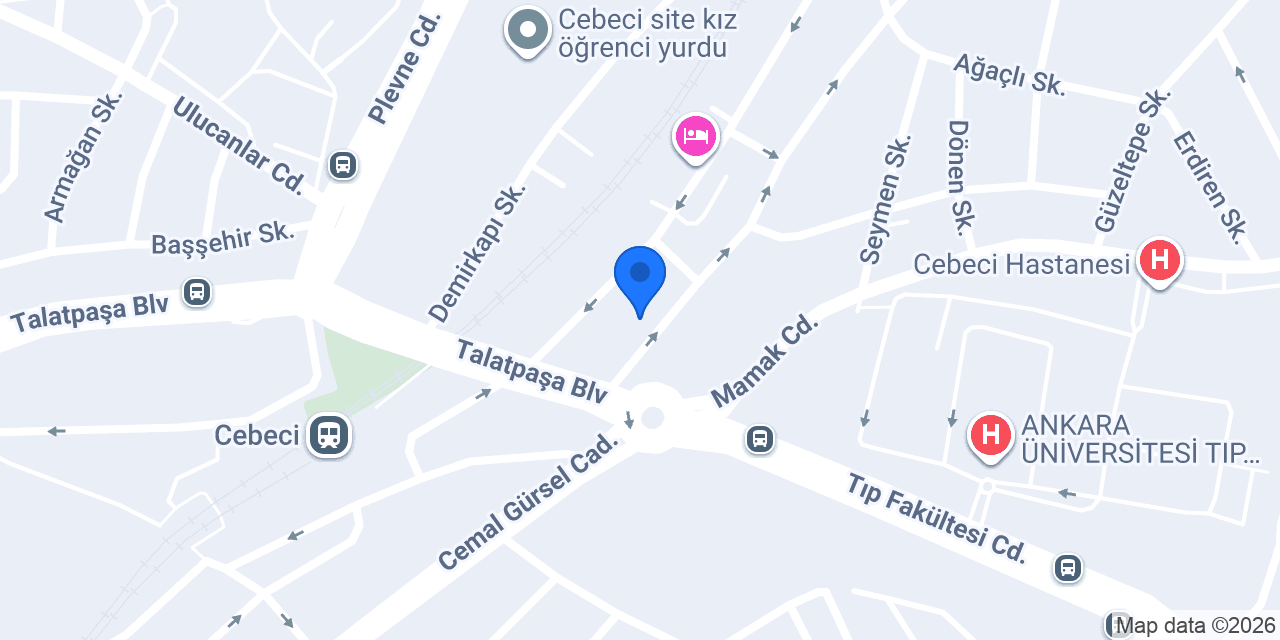 Cagdas Kuafor konumu