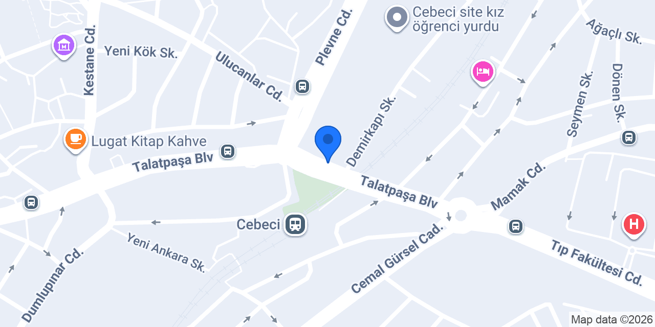 Cebeci Simitçisi konumu
