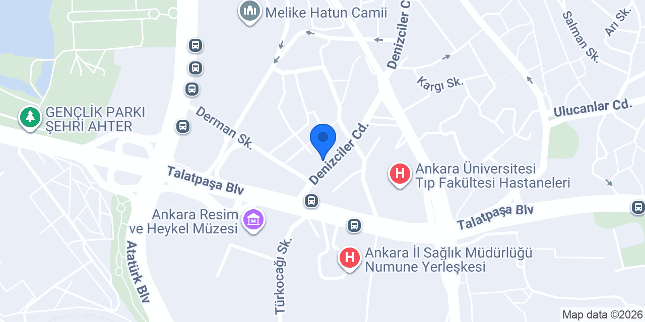 Ferah Otel | Ankara konumu