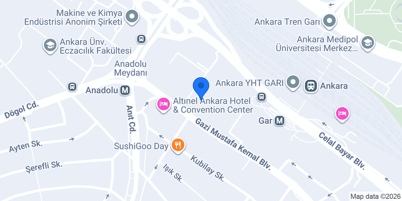 OYAK Genel Müdürlüğü konumu