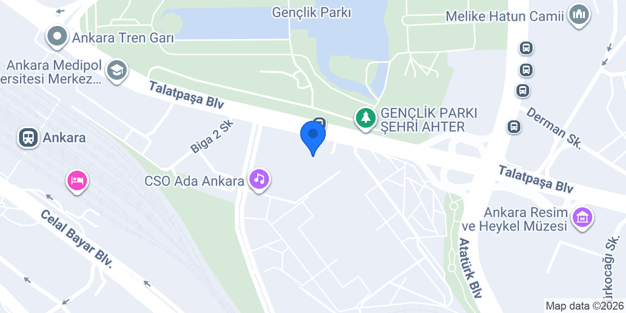 ADA Restoran Kafe | CSO Tarihi Bina konumu