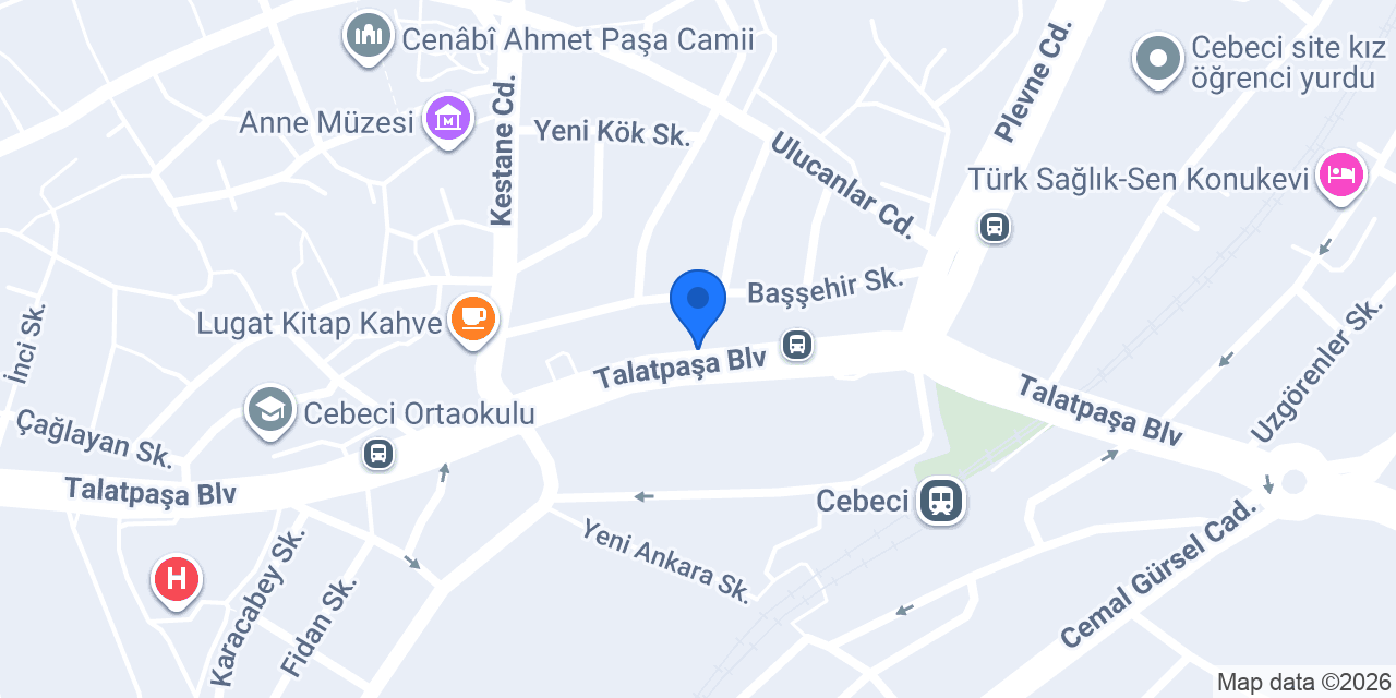 Cebeci Çorbacısı konumu