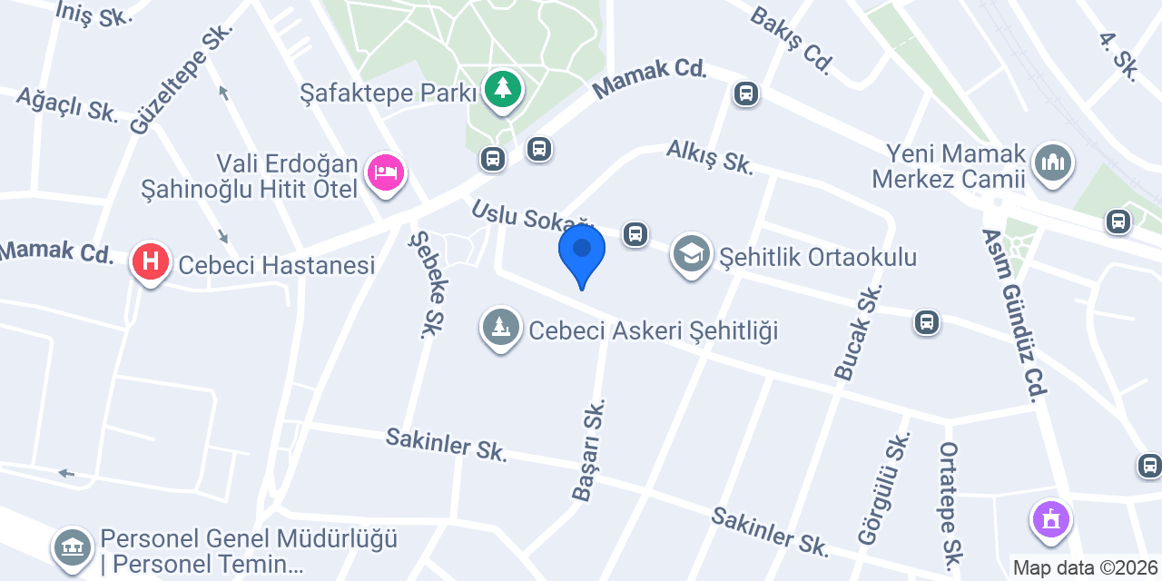 POLAT ŞÖMİNE konumu