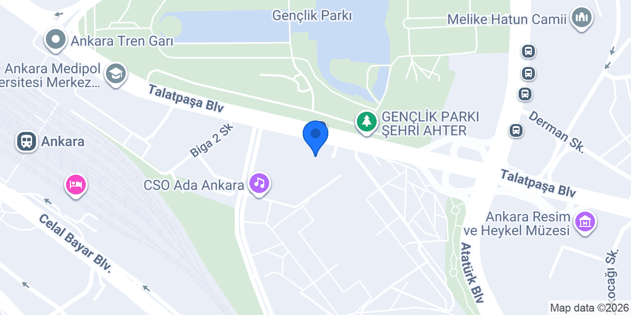 Devlet Çoksesli Korosu konumu