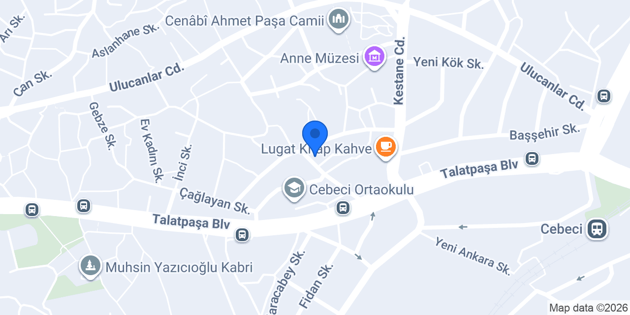 Hacı Bayram Veli Muzesi konumu