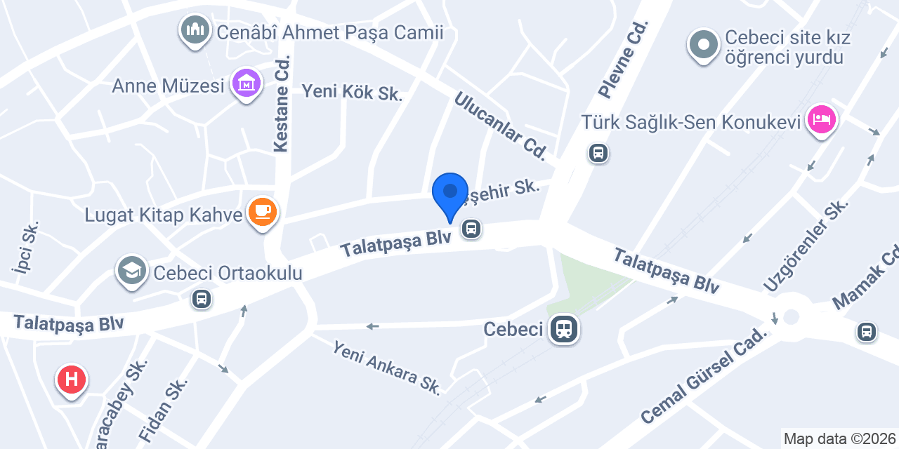 Little Caesars - Ankara Cebeci Şubesi konumu