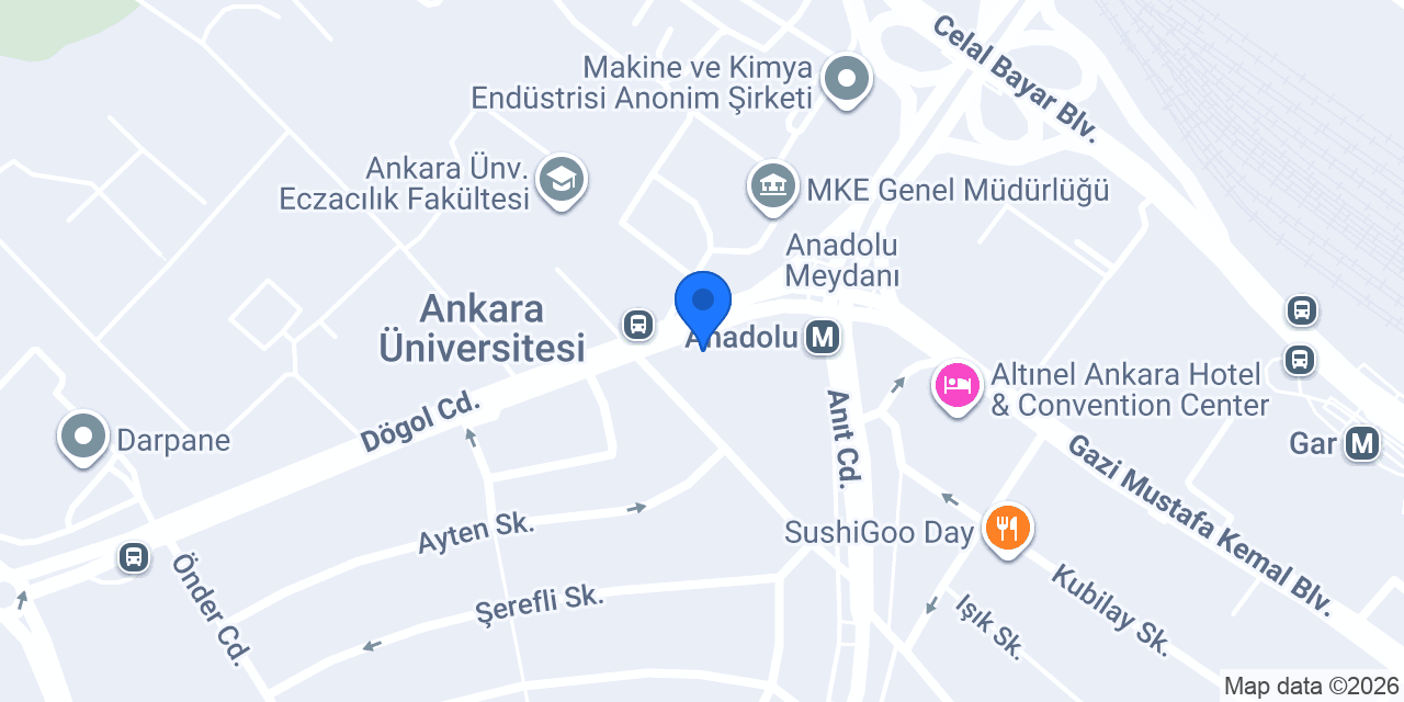 Buckin Coffee Tandoğan konumu
