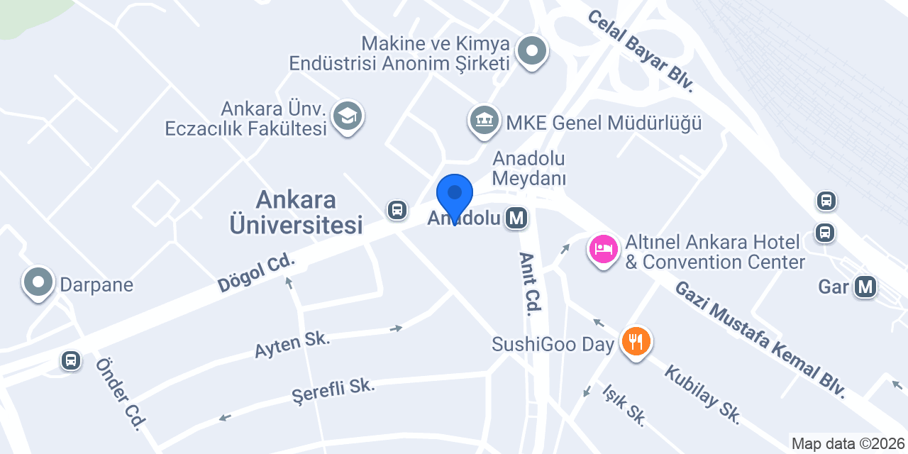 Canik Store Ankara konumu