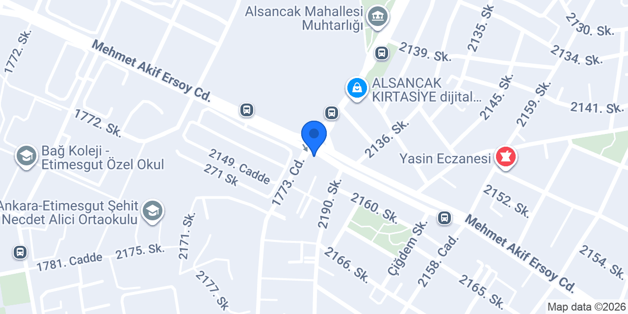 Heva Pastanesi konumu