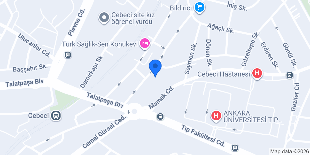 BAŞKENT TERZİ konumu