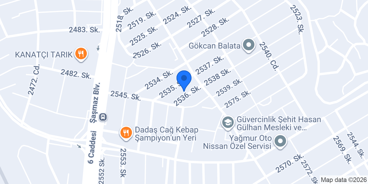 ANKARA Bmw Yedek Parça konumu