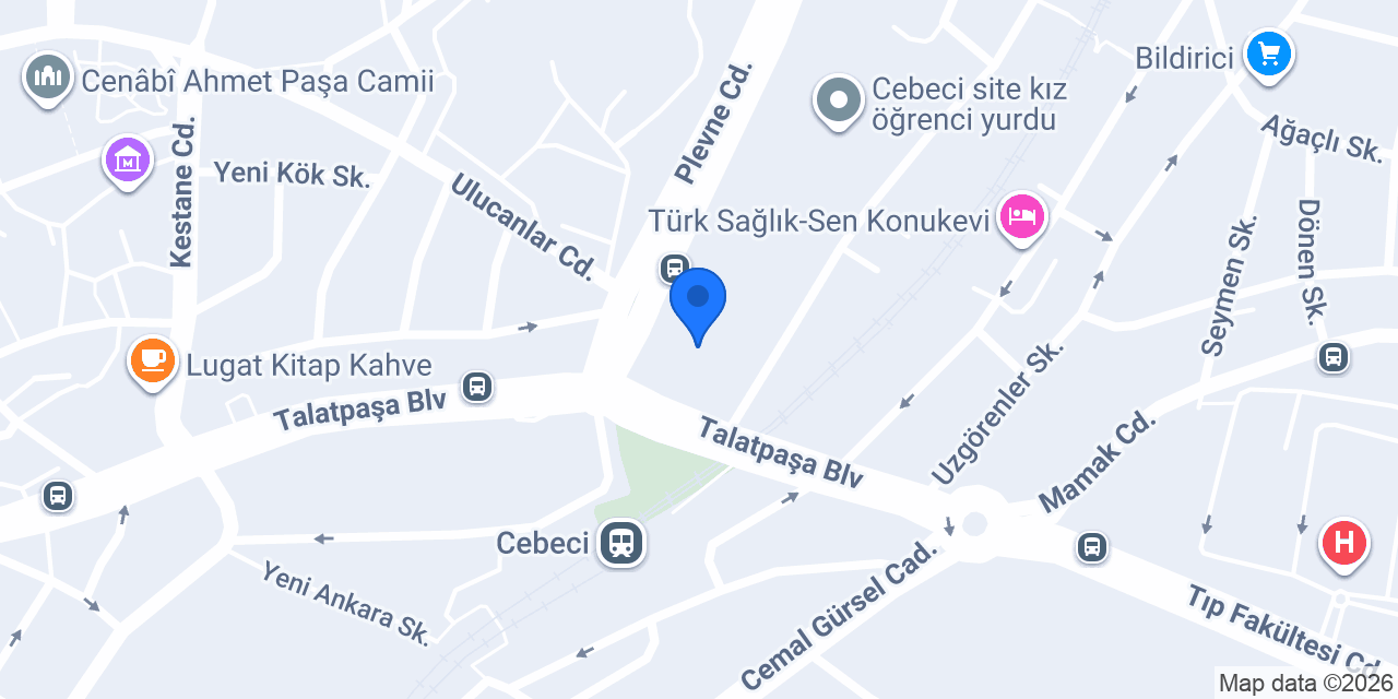 Konservatuar Düğün Salonu konumu