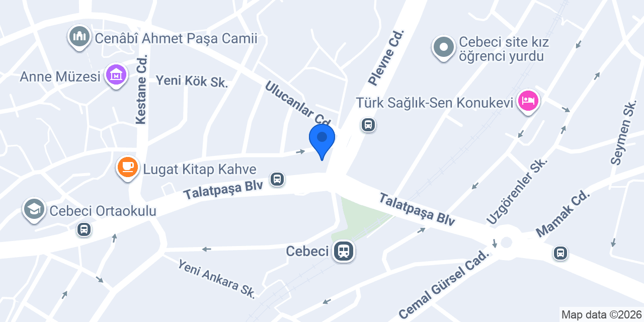 Lavinya Pastanesi konumu