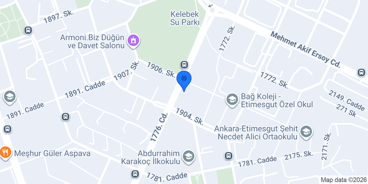 Med Akademi Anaokulu konumu