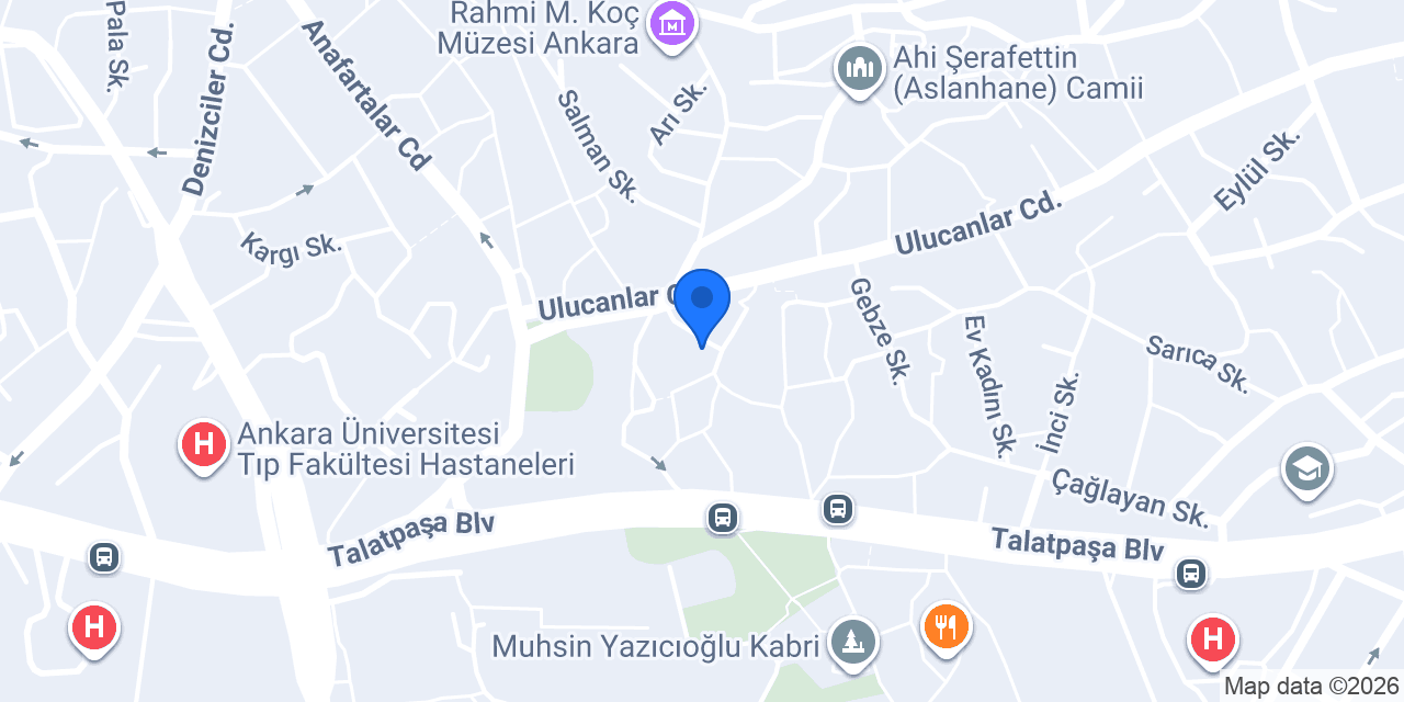 Beğen Ortopedi (Mehmet Bağcı) konumu