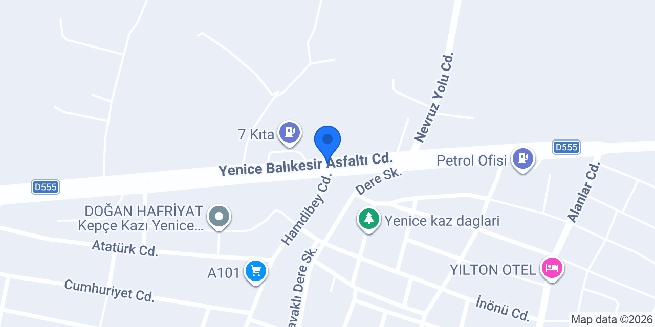 KILIÇ GALERİ konumu