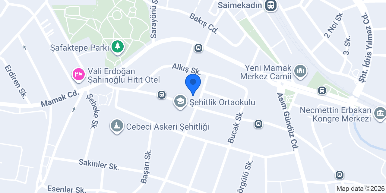 Özen Terzi konumu
