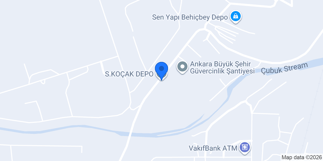 S.KOÇAK DEPO konumu