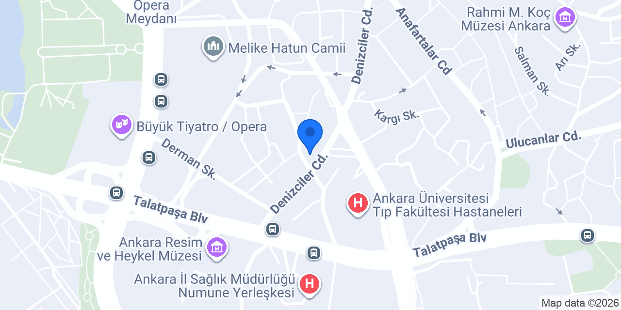 Öz Altın Başak Otel konumu