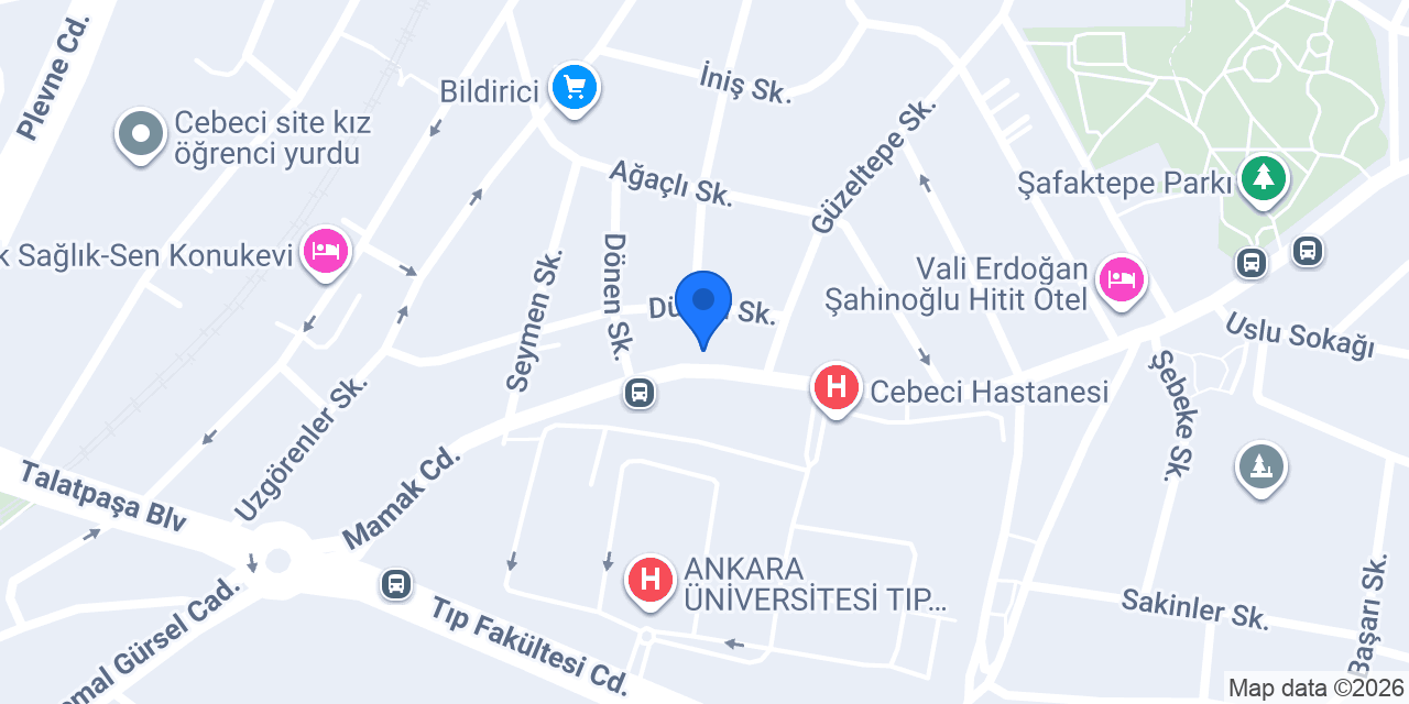 ERGÜN OPTİK konumu