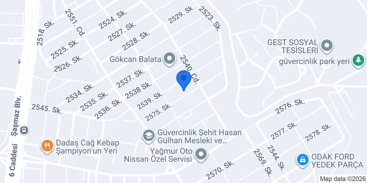 Aydın Ticaret Boya konumu