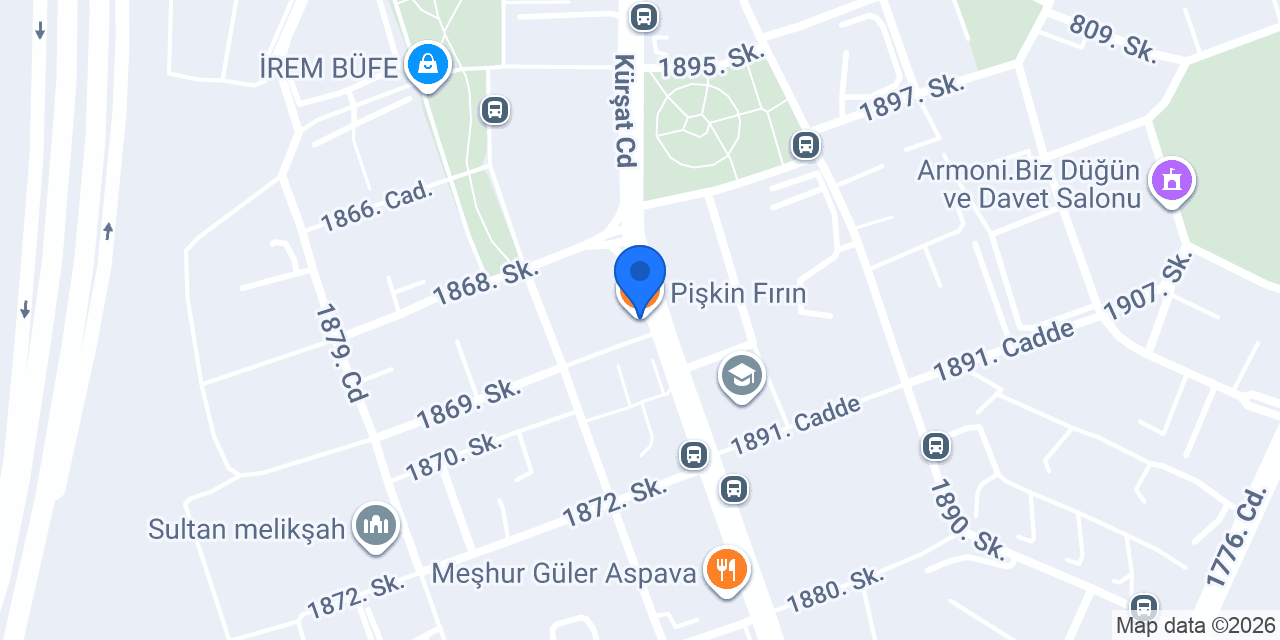 Pişkin Fırın konumu