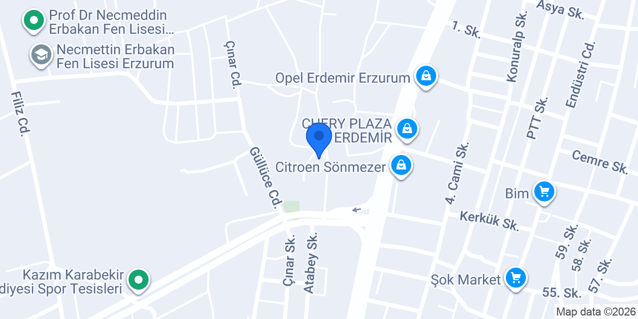 Sever Mobilya konumu