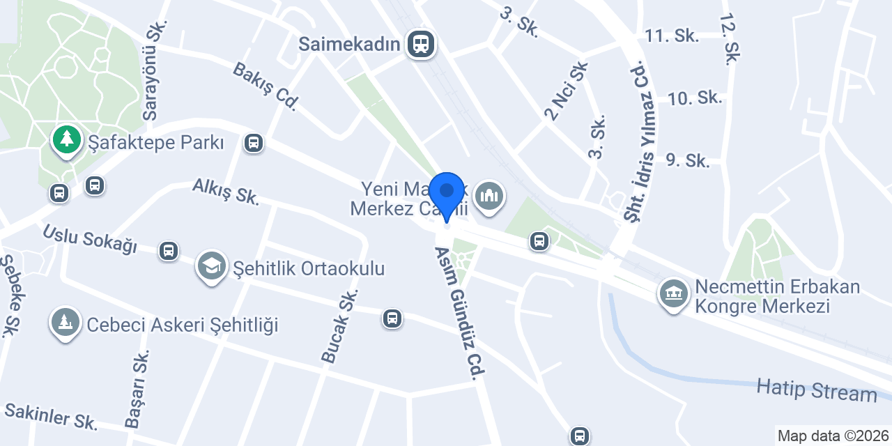 DÖNER 7 mehtap mahallesi konumu