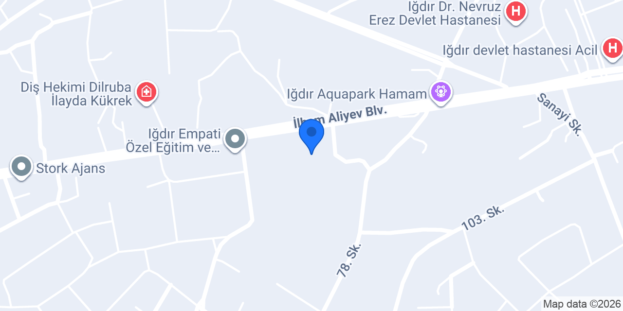 ODAK OPTİK konumu