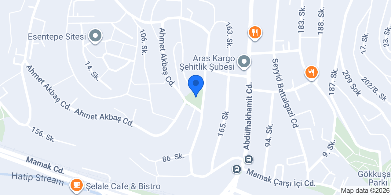 Şehit Polis Hamza Irmak Parkı konumu