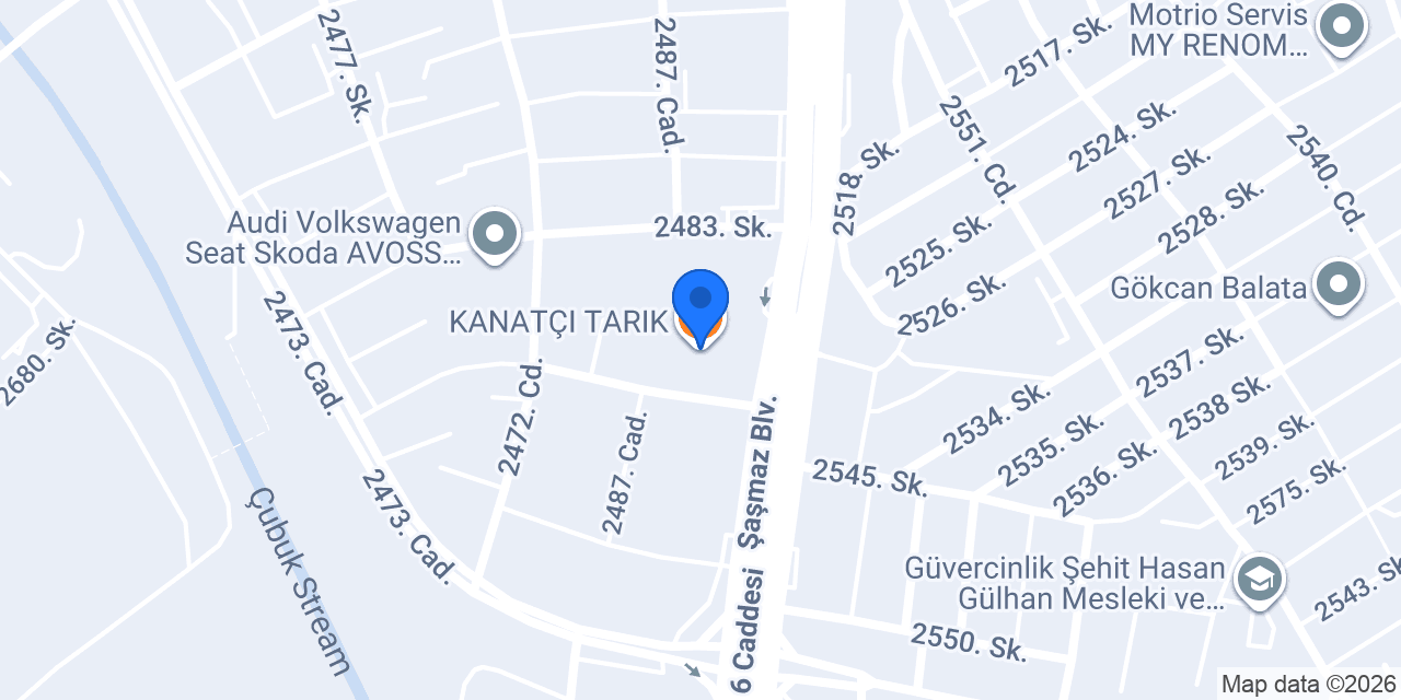 KANATÇI TARIK konumu