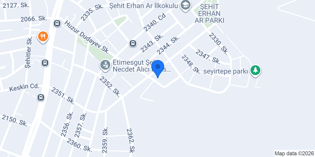 Korusu Eryaman Bayii konumu