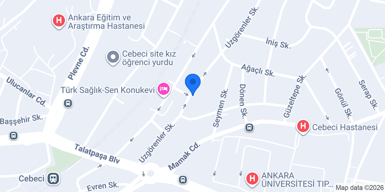 Beşiktaş Fırını konumu