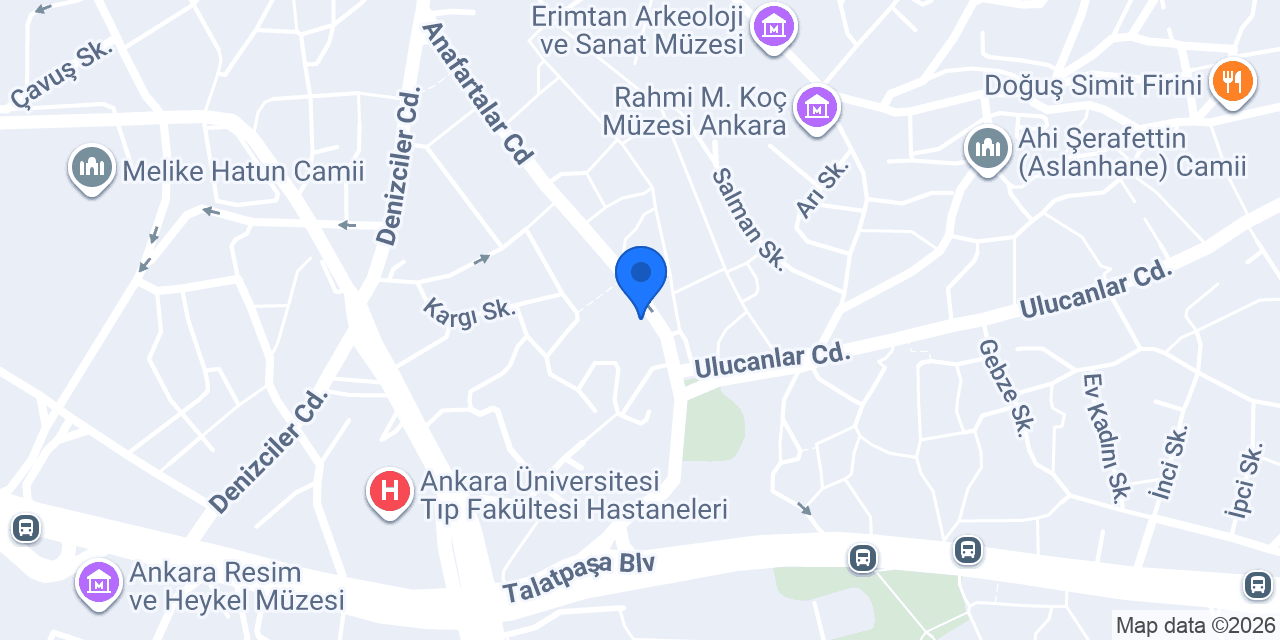 Saman Pazarı İş Hanı konumu
