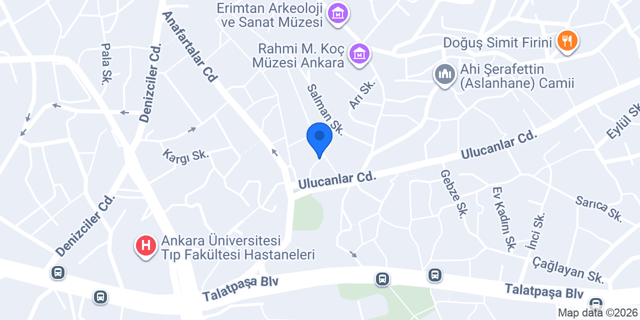 Demirkan Hac Malzemeleri konumu
