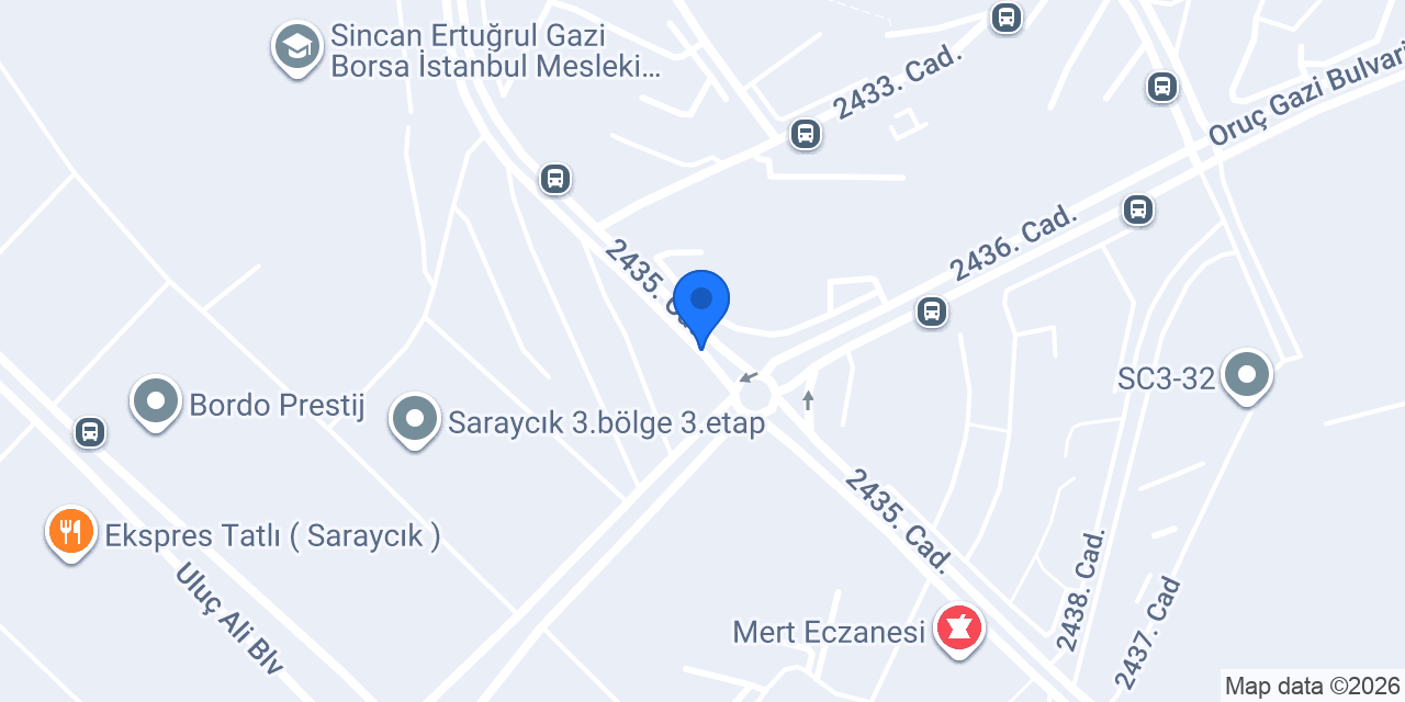 NEXUS GAYRİMENKUL konumu